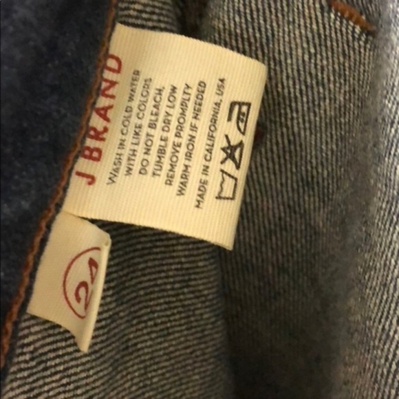 J Brand Marrakesh Dark Wash Flare Wide Leg Jeans - Picture 6 of 8